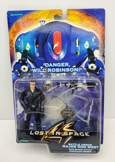 Trendmasters (1997) Lost in Space movie Battle Armor Major Don West action figure