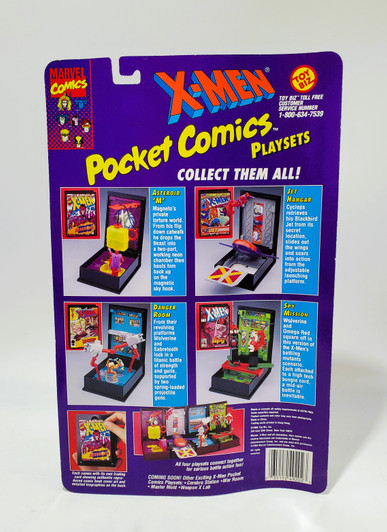 X-Men Pocket Comics Asteroid "M" Playset