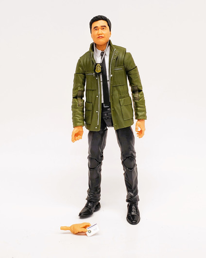 Hasbro Marvel Legends Agent Jimmy Woo 6" Action Figure (no package)