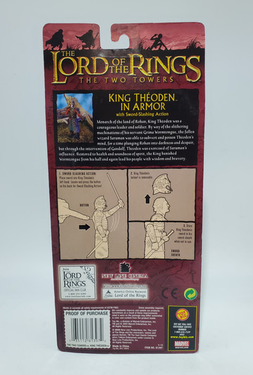 ToyBiz (2003) The Two Towers King Theoden in Armor Action Figure