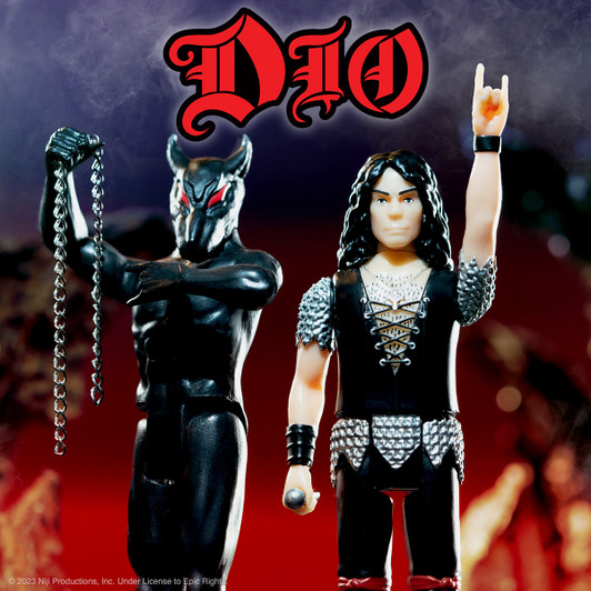 Super7 ReAction DIO Ronnie James Dio & Murray set