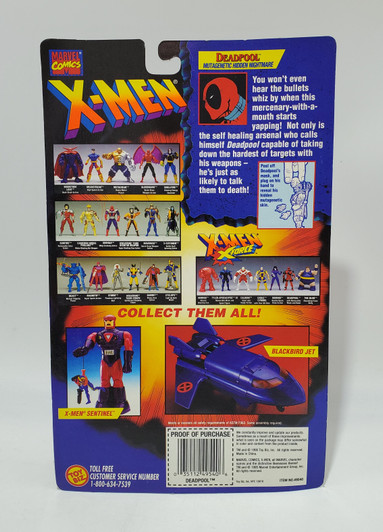 ToyBiz (1996) X-Men Ninja Force Dark Nemesis With Spear Shooting