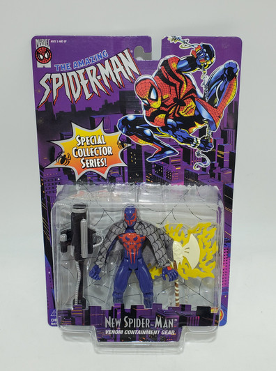 Marvel spider-man maximum venom - figurine titan blast gear spider-girl -  30cm - Conforama