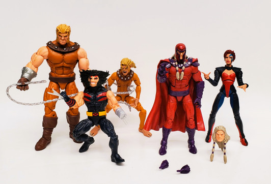 Pressman Marvel X-Men Role Playing Game complete 18 figure set