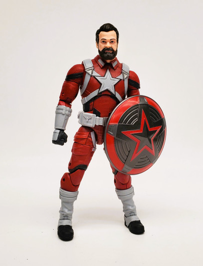 Hasbro Marvel Legends Red Guardian Crimson Dynamo Wave 6" Action Figure (no package)