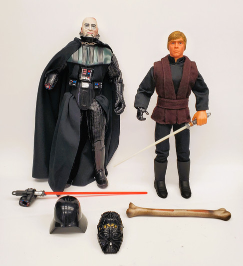 Hasbro Star Wars Action Collection Luke vs Vader 12in Action Figure (no package)