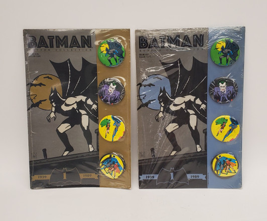 DC vintage Batman Bob Kane pins lot