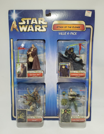 Hasbro Star Wars AOTC 3.75" action figure Value 4-Pack