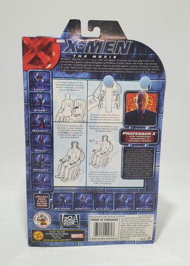 ToyBiz X-Men The Movie Professor X Black Suit  action figure