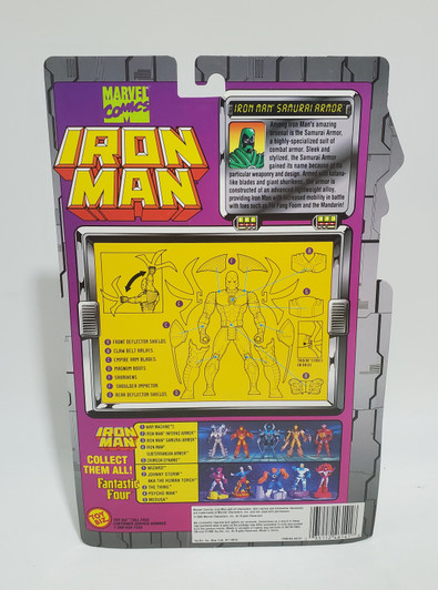 ToyBiz Iron Man TAS Iron Man Samurai Armor Action Figure