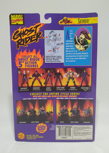 ToyBiz Ghost Rider Skinner Action Figure