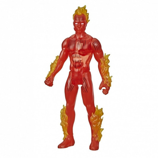 Hasbro Marvel Legends Retro Human Torch 3.75" Action Figure