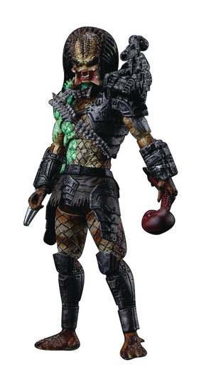 HIYA Predator Jungle Hunter Battle Damage  1/18 scale action figure
