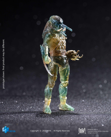 HIYA Predators Active Camouflage Tracker 1/18th scale Action Figure