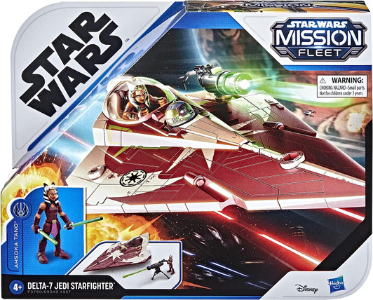 Star Wars Mission Fleet Delta-7 Jedi Starfighter