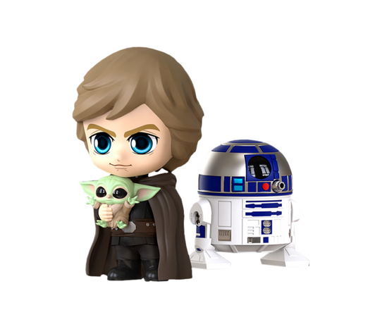Hot Toys Star Wars cosbaby Luke Skywalker, R2-D2 and The Child