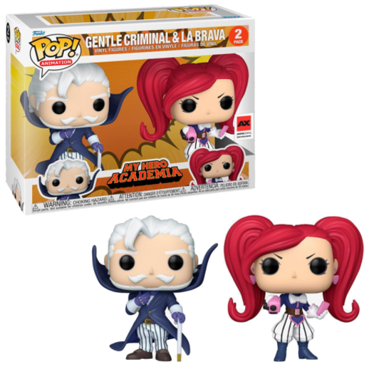 Funko Pop! Animation: My Hero Academia Gentle Criminal & La Brava(2pack)