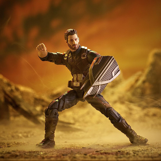 Marvel Legends Avengers Infinity War Captain America 6 Inch Action Figure (no package)
