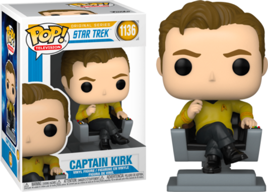 Funko Pop! Television: Star Trek Captain Kirk #1136