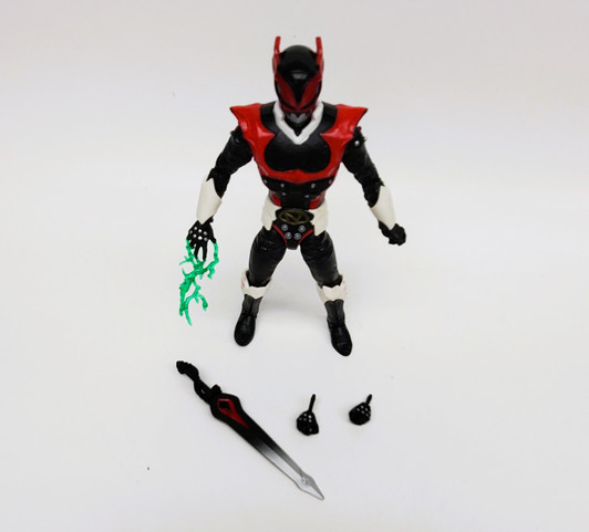 Hasbro Power Rangers Lightning Collection Psycho Red Ranger action figure.