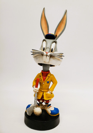 Looney Tunes ACME Sport Collection Golfer Bugs Bobble Head