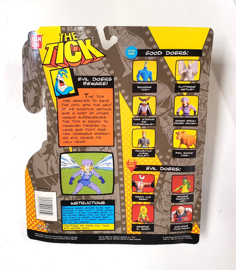 Bandai The Tick Sewer Spray Sewer Urchin Action Figure