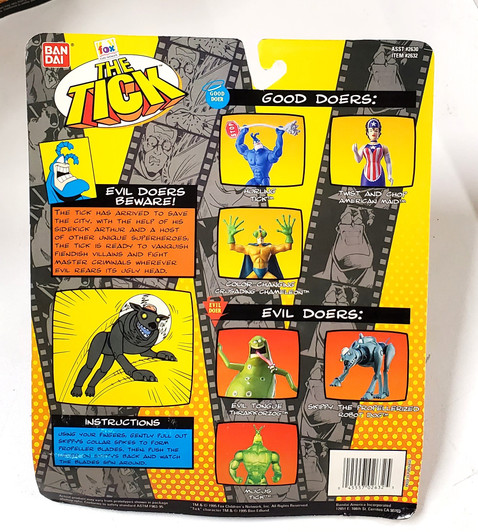 Bandai The Tick Skippy The Propellerized Robot Dog Action Figure