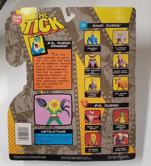 Bandai The Tick Grasping El Seed Action Figure