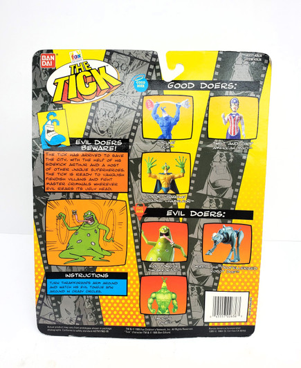 Bandai The Tick Evil Tongue Thrakkorzog  Action Figure