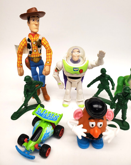 Toy Story lot of 9 Burger King Kids meal figures.
