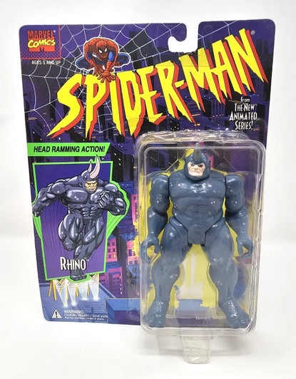 ToyBiz Spiderman TAS The Rhino Action Figure