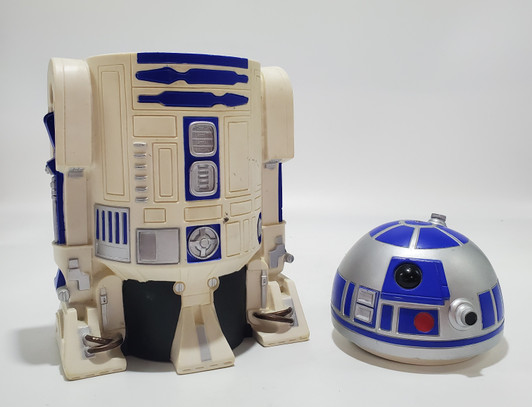 Thinkway Toys (1995) Star Wars C-3PO and R2-D2 Electronic Talking Bank