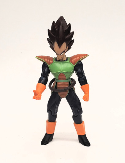 Jakks (2003) Dragon Ball Z ALIEN INVADERS VEGETA action figure (no package)
