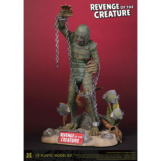 X-Plus Revenge of the Creature 1/8 scale Plastic Model Kit