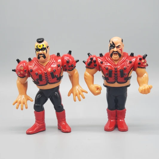 Hasbro (1992) WWF Road Warriors Hawk and Animal action figure (no package)