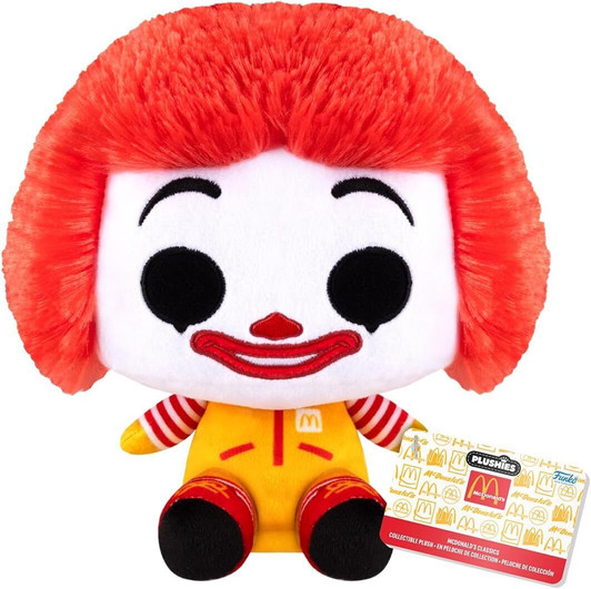 Funko McDonalds 7" plush set of 4