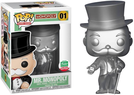 Funko Pop! Board Games: Monopoly Mr. Monopoly #01