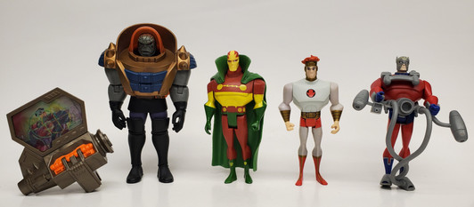 Mattel JLU Darkseid, Mr. Miracle, Orion and Lightray  Action Figure set (No package)
