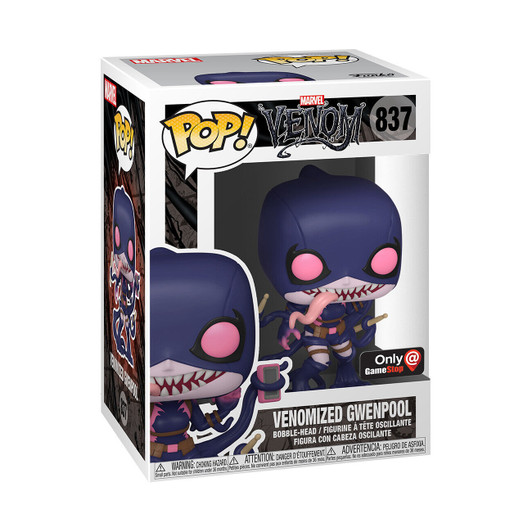 Funko Pop! Marvel: Venom Venomized Gwenpool #837