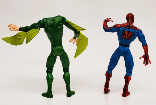 ToyBiz (1998) Marvel vs Capcom Spider-Man Action Figure (no package)
