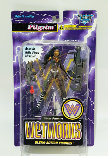 Mcfarlane Spawn Wetworks Series 2 Pilgrim Gold Variant action figure