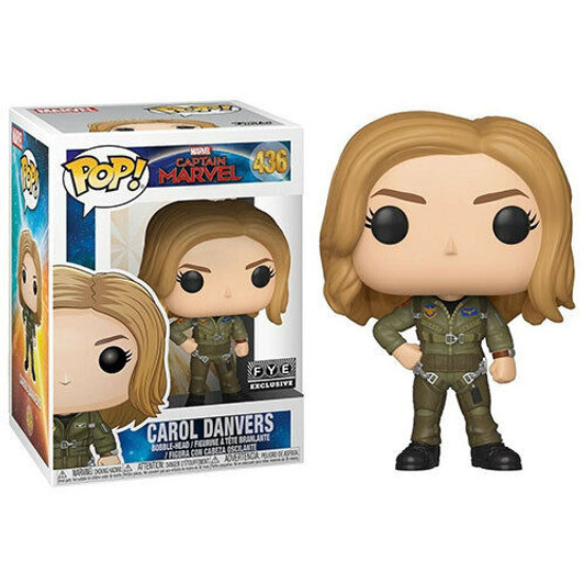 Funko Pop! Marvel: Captain Marvel Carol Danvers #436