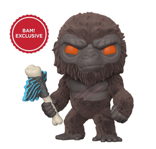 Funko Pop! Godzilla VS. Kong Kong With Battle Axe (flocked)  #1021