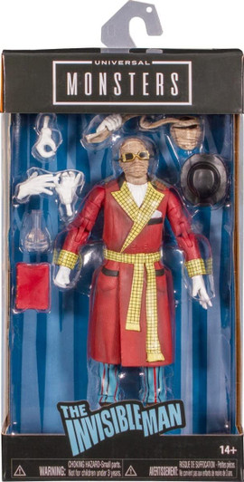 Jada Toys Universal Monsters The Invisible Man 6in action figures