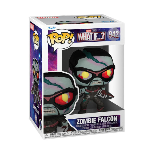 Funko Pop! Marvel: What If...? Zombie Falcon #942