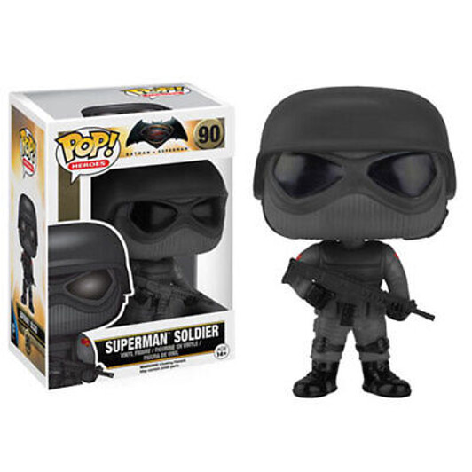 Funko Pop! Heroes: Batman V Superman Superman Soldier #90
