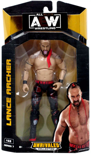 Jazwares AEW Lance Archer series 7 #53 Unrivaled Collection 6" Action Figure
