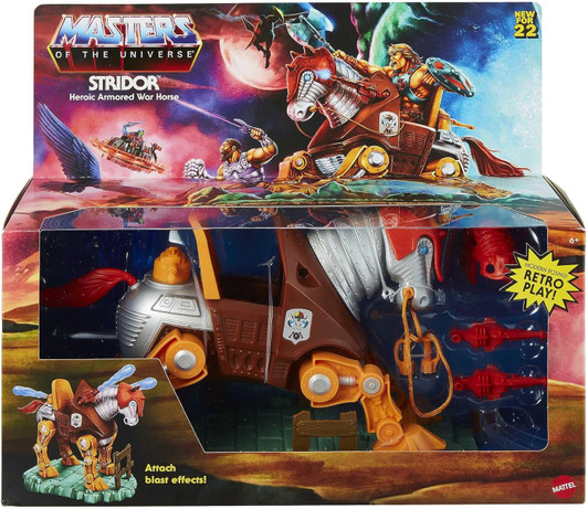 MOTU Origins Stridor Heroic Armed War Horse