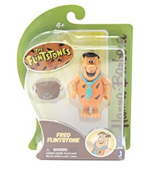 Jazwares Hanna Barbera The Flintstones Fred Flintstone 3.75" Action Figure