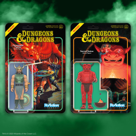 Super7 ReAction Dungeons and Dragons Series 2 set of 2